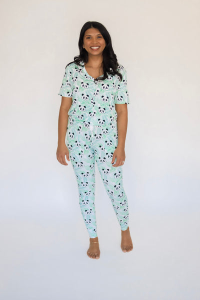 PANDA Women's Short Sleeve Loungewear